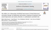 پادکست طرح پژوهشی با عنوان The effect of telenursing behavioral activation intervention on the symptoms of depression and anxiety in outpatients with mixed anxiety depressive disorder and referred to psychiatric clinics in Tehran